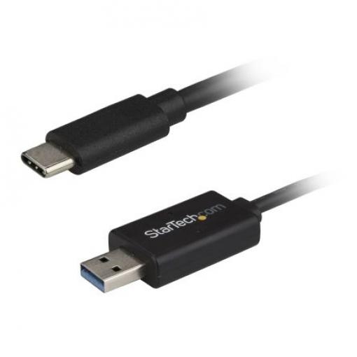 StarTech.com Kabel USB do zásuvky IC Vnější, A: USB typu A, 2 m Vnější, Černá, B: USB typu C