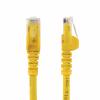 StarTech.com Kat6 Kabel Cat6, řada: N6PATCH100YL, Žlutá, Polyvinylchlorid 30 m 4, typ pláště: Nestíněný Nestíněný