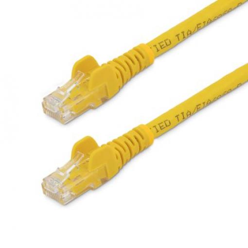 StarTech.com Kat6 Kabel Cat6, řada: N6PATCH100YL, Žlutá, Polyvinylchlorid 30 m 4, typ pláště: Nestíněný Nestíněný