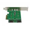 Adaptér pevného disku StarTech.com 3portový SSD M.Adaptér 2 NGFF, 12 x 12 x 2 cm M.2 SATA M.2 PCIe 1 x M2 M-key, 2 x M2