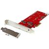 Dokovací stanice pevného disku StarTech.com Řadičová karta PCIe RAID, 18 x 12 x 2 cm M.2 SATA (NGFF) M2 B-Key
