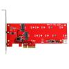 Dokovací stanice pevného disku StarTech.com Řadičová karta PCIe RAID, 18 x 12 x 2 cm M.2 SATA (NGFF) M2 B-Key