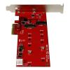 Dokovací stanice pevného disku StarTech.com Řadičová karta PCIe RAID, 18 x 12 x 2 cm M.2 SATA (NGFF) M2 B-Key
