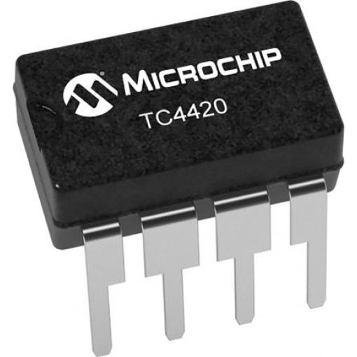 Microchip MOSFET TC4420MJA MOSFET 1 1.5 A, počet kolíků: 8 kolíkový 20 V, CERDIP
