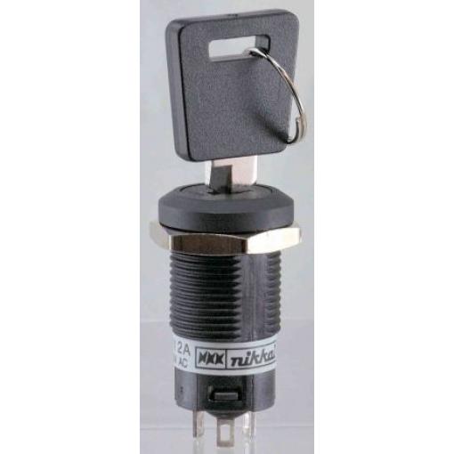NKK Switches Spínač s klíčem SPDT 3 A 2 pozic 70 °C Standardní -25 °C
