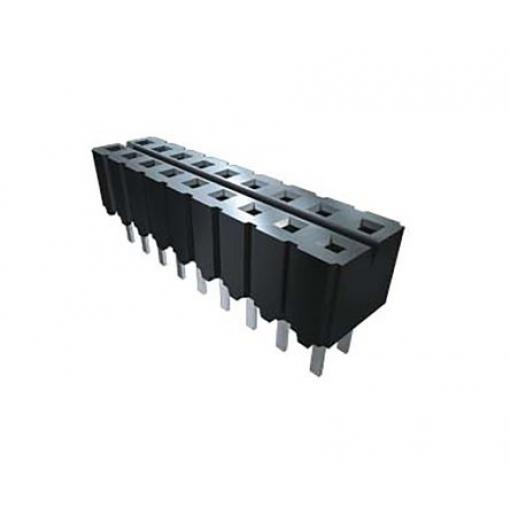 Patice PCB, řada: CES, orientace těla: Rovný, rozteč: 2.54 mm Deska-deska, počet kontaktů: 10, počet řad: 2, Průchozí