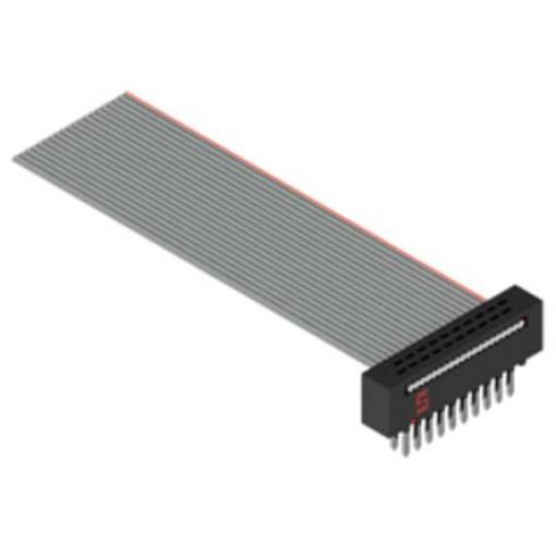 Páskový kabel, řada: FFMD Plochý drát IDC Samtec 1.27 mm