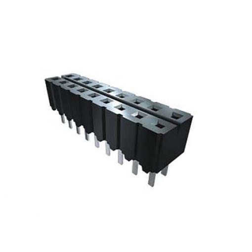 Patice PCB, řada: CES, orientace těla: Rovný, rozteč: 2.54 mm Deska-deska, počet kontaktů: 8, počet řad: 2, Průchozí