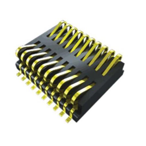 Samtec Konektor PCB, řada: FSI, Deska-deska, počet kontaktů: 20, počet řad: 1, rozteč: 1 mm, orientace těla: Rovný,