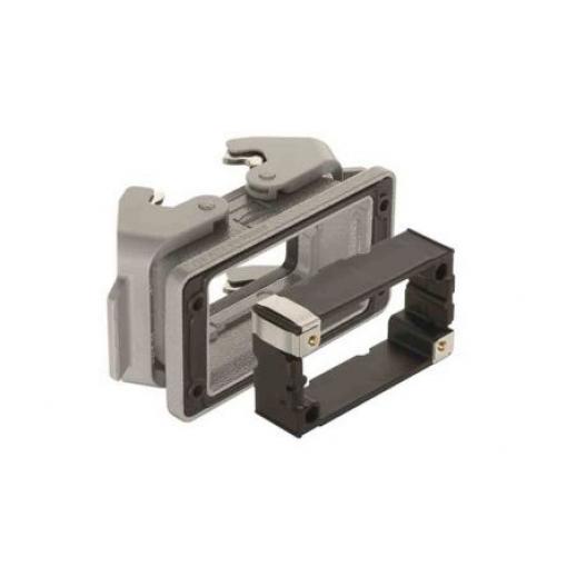 HARTING Příslušenství pro konektory PCB, řada: Han B, pro použití s: Průmyslové konektory, Rámeček