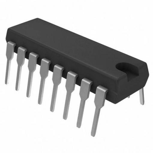 Texas Instruments Dekodér 1 MHz, počet kolíků: 16 kolíkový, PDIP