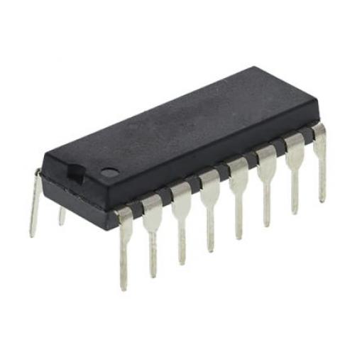 Texas Instruments IO ovladače motoru, řada: UC3717A UC3717AN 46 V, konfigurace: Poloviční můstek 1 A, počet kolíků: 16