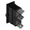Arcolectric (Bulgin) Ltd Kolébkový spínač IP54, IP67 Zap-nic-zap, barva ovladače: Černá SPDT Panel zap-zap 16 A