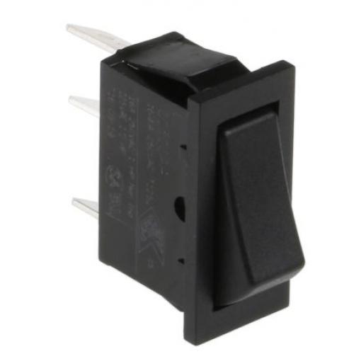 Arcolectric (Bulgin) Ltd Kolébkový spínač IP54, IP67 Zap-nic-zap, barva ovladače: Černá SPDT Panel zap-zap 16 A