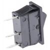 Arcolectric (Bulgin) Ltd Kolébkový spínač IP54, IP67 Zap-nic-zap, barva ovladače: Černá SPDT Panel zap-zap 16 A