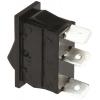 Arcolectric (Bulgin) Ltd Kolébkový spínač IP54, IP67 Zap-nic-zap, barva ovladače: Černá SPDT Panel Zap-vyp-zap 16 A