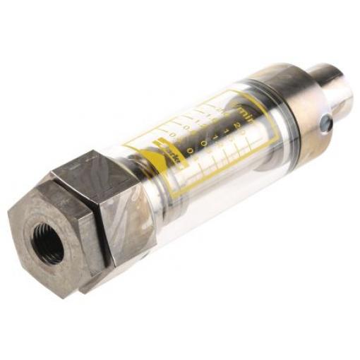 Parker, řada: Flowline Průtokoměr 90 °C 0.2L/min 2 L/min BSP 3/4 in, 1/2", 1-1/4 in, 1/4"