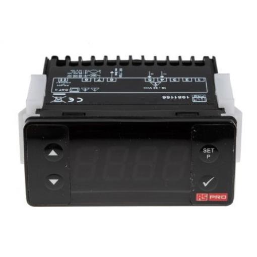 RS PRO Multifunkční panelové měřidlo, řada: RS ESM3700-N Digitální, výška výřezu: 71 mm, šířka výřezu: 29 mm pro Proud,