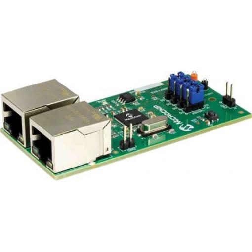 Komunikační a bezdrátový vývojový nástroj pro EtherCAT EVB-LAN9252-SPI EtherCAT SPI Microchip, klasifikace: Deska