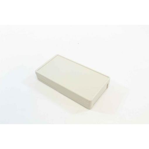 RS PRO Kapesní pouzdro Integrovaná přihrádka na baterie Prohlubeň pro klávesnici ABS barva Šedá 130 mm 25 mm 68 mm IP54