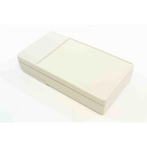 RS PRO Kapesní pouzdro Integrovaná přihrádka na baterie Prohlubeň pro klávesnici ABS barva Šedá 160 mm 30 mm 84 mm IP65