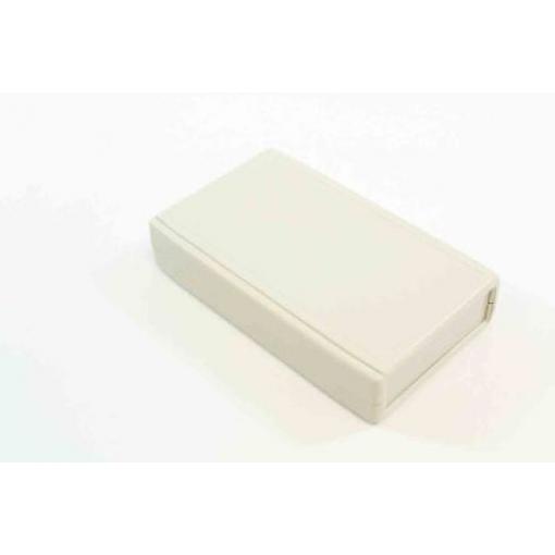 RS PRO Kapesní pouzdro Integrovaná přihrádka na baterie Prohlubeň pro klávesnici ABS barva Béžová 120 mm 25 mm 70 mm