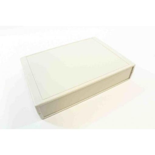 RS PRO Pouzdro na přístroje ABS 250 mm barva Béžová 50 mm 180 mm