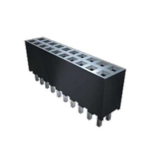Patice PCB, řada: SQT, orientace těla: Pravý úhel, rozteč: 2 mm Deska-deska, počet kontaktů: 60, počet řad: 2, Povrch