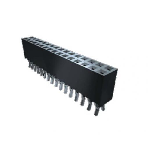 Patice PCB, řada: SSQ, orientace těla: Pravý úhel, rozteč: 2.54 mm Deska-deska, počet kontaktů: 8, počet řad: 1,