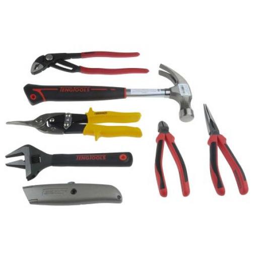 Sada nářadí Sada nářadí pro elektrikáře, počet kusů: 7 Teng Tools Pěnový zásobník EVA