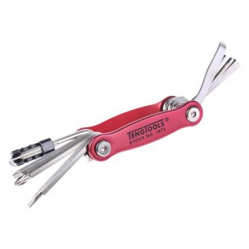 Sada nářadí Sada kol, počet kusů: 11 Teng Tools Pouzdro
