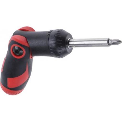 Ráčnový šroubovák 1/4 in Šestihran Křížový, Pozidriv, Ploché, celková délka: 172 mm Teng Tools