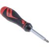 Ráčnový šroubovák 1/4 in Šestihran Křížový, Pozidriv, Ploché, celková délka: 175 mm Teng Tools