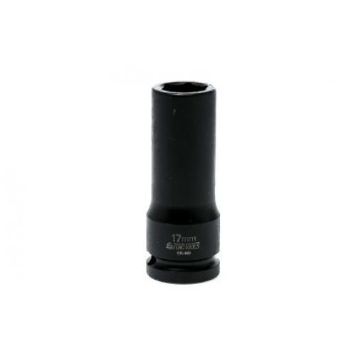 Nástrčkový klíč 12.7 mm pohon 17 mm Šestihran Čtvercový, celková délka: 26 mm Teng Tools