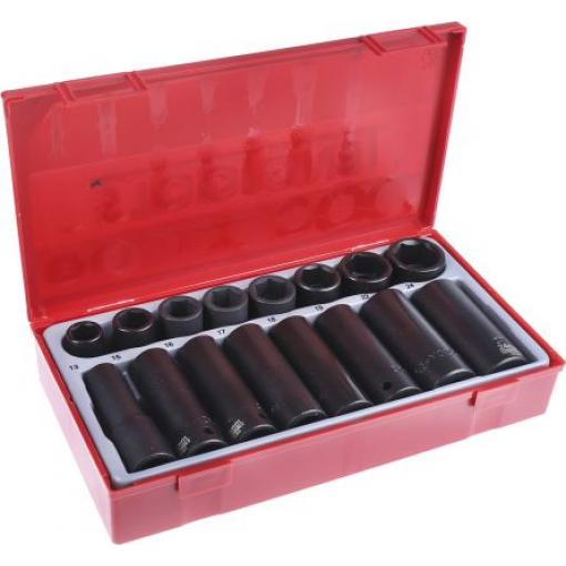 Nástrčkový klíč, počet kusů: 10 3/4 in 6 bodů typ buzení Čtvercový Teng Tools