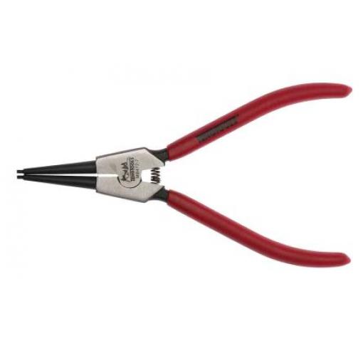 Kleště na pojistné kroužky, celková délka: 7 in 1, Chrom-vanadová ocel délka čelistí 14mm Teng Tools Externí