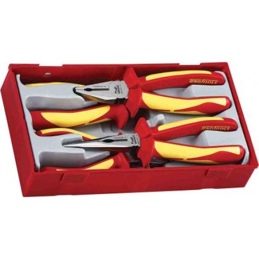 Teng Tools Izolované kleště 1000 V 4 Sada kleští