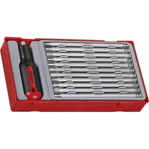 Sada vyměnitelných standardních šroubováků Teng Tools
