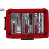 Sada nářadí Servisní kufřík, počet kusů: 100 Teng Tools Pouzdro