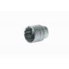 Zásuvka 1/2 in pohon 26 mm 12 bodů Dvojitý šestihran, celková délka: 40 mm Teng Tools