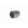Zásuvka 1/2 in pohon 29 mm 12 bodů Dvojitý šestihran, celková délka: 43 mm Teng Tools