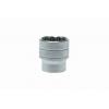 Zásuvka 1/2 in pohon 30 mm 12 bodů Dvojitý šestihran, celková délka: 43 mm Teng Tools