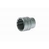 Zásuvka 1/2 in pohon 30 mm 12 bodů Dvojitý šestihran, celková délka: 43 mm Teng Tools