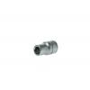 Zásuvka 1/2 in pohon 12 mm 6 bodů Dvojitý šestihran, celková délka: 38 mm Teng Tools