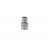 Zásuvka 1/2 in pohon 12 mm 6 bodů Dvojitý šestihran, celková délka: 38 mm Teng Tools
