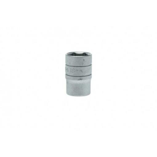 Zásuvka 1/2 in pohon 18 mm 6 bodů Dvojitý šestihran, celková délka: 38 mm Teng Tools