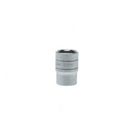 Zásuvka 1/2 in pohon 19 mm 6 bodů Dvojitý šestihran, celková délka: 38 mm Teng Tools