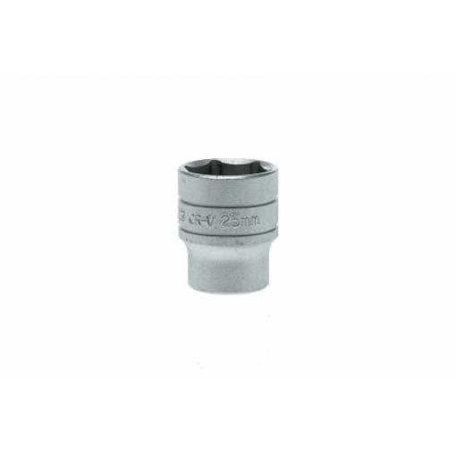 Zásuvka 1/2 in pohon 25 mm 6 bodů Dvojitý šestihran, celková délka: 40 mm Teng Tools