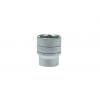 Zásuvka 1/2 in pohon 27 mm 6 bodů Dvojitý šestihran, celková délka: 43 mm Teng Tools