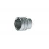 Zásuvka 1/2 in pohon 32 mm 6 bodů Dvojitý šestihran, celková délka: 43 mm Teng Tools